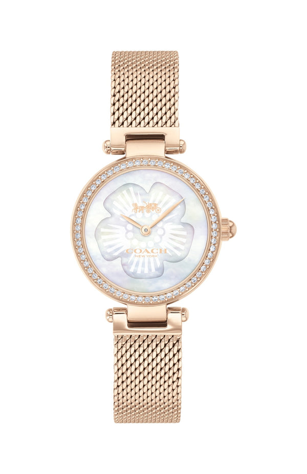 Coach Park Mother Of Pearl Rose Gold Women's Watch  14503511 - Big Daddy Watches