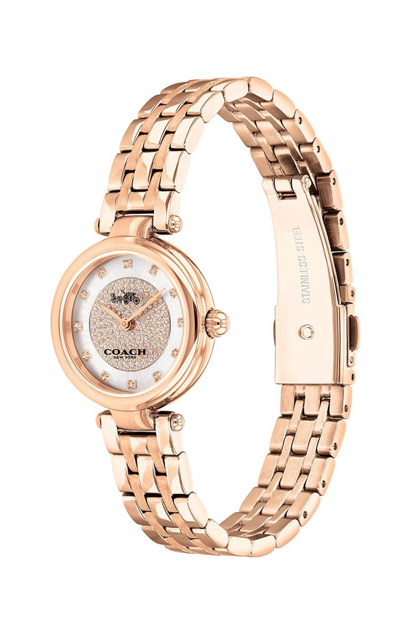 Coach Park Crystal Rose Gold 26mm Women's Watch 14503736 - Big Daddy Watches #2