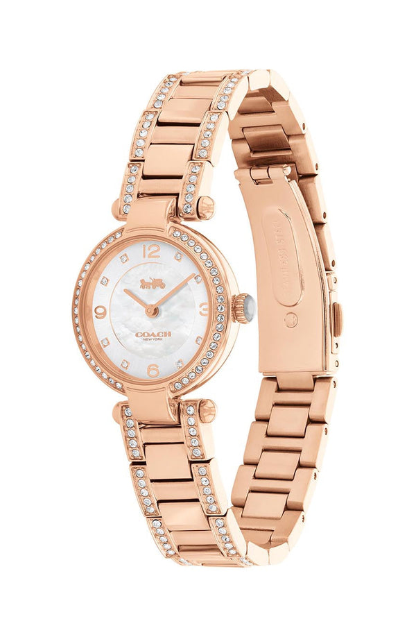 Coach Rose Gold Cary Mother Of Pearl Dial Women's Watch 14503838 - Big Daddy Watches #2