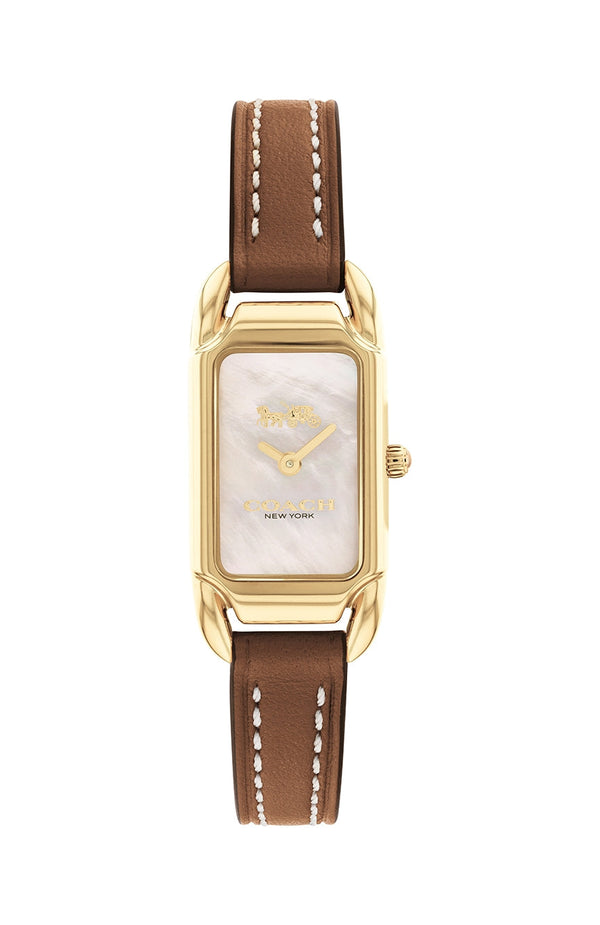 Coach Cadie Brown Leather Strap Women's Watch  14504028 - Big Daddy Watches