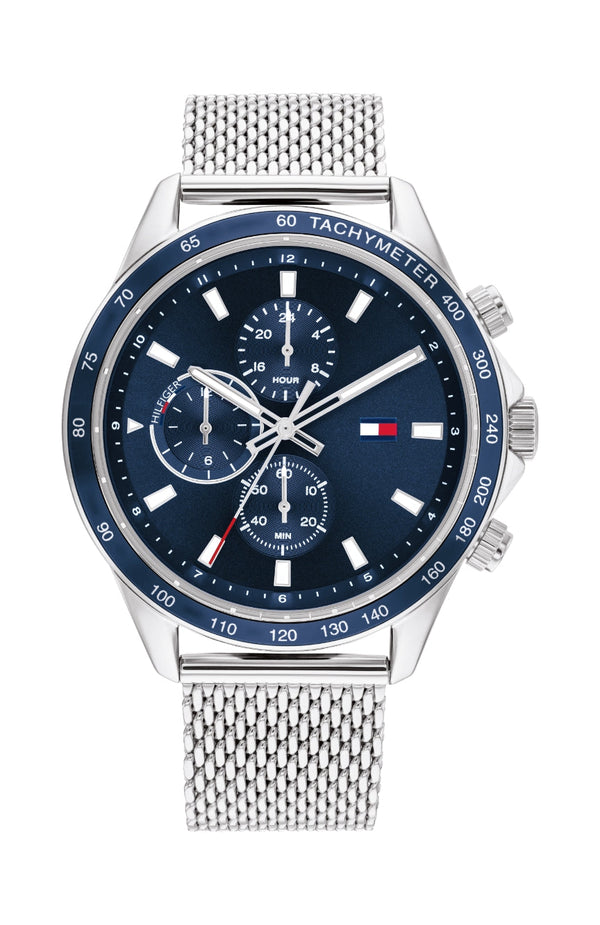 Tommy Hilfiger Miles Mesh Strap Men's Watch  1792018 - Big Daddy Watches