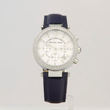 Michael Kors Parker Chronograph Navy Leather Ladies Watch MK2293