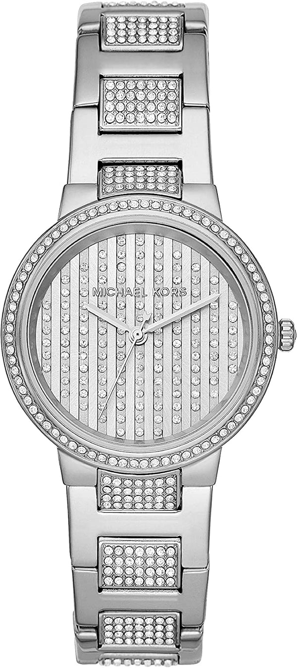 Michael Kors Gabbi Glitz Silver Women's Watch  MK3984 - Big Daddy Watches