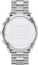 Coach Thompson Silver Black Dial Sports Men's Watch 14602385 - Big Daddy Watches #3