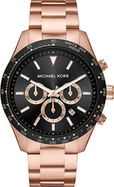 Michael Kors Layton Rose Gold Chronograph Unisex Watch  MK8824 - Big Daddy Watches
