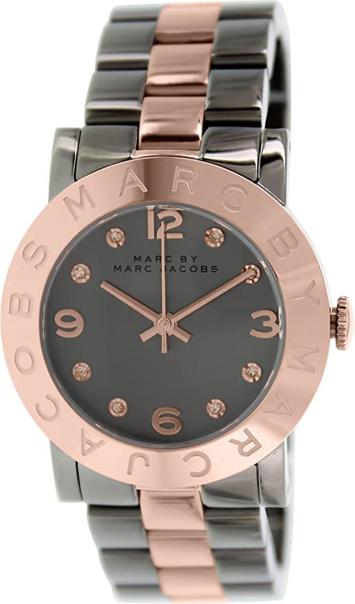 Marc By Marc Jacobs Amy Grey Women's Steel Two Toned Watch MBM8597 - Big Daddy Watches #4