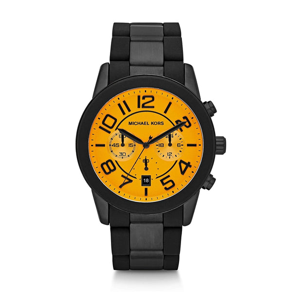 Michael Kors Mercer Chronograph Yellow Dial Men's Watch MK8328