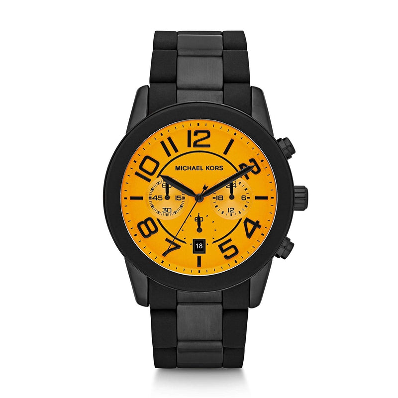 Michael Kors Mercer Chronograph Yellow Dial Men's Watch MK8328