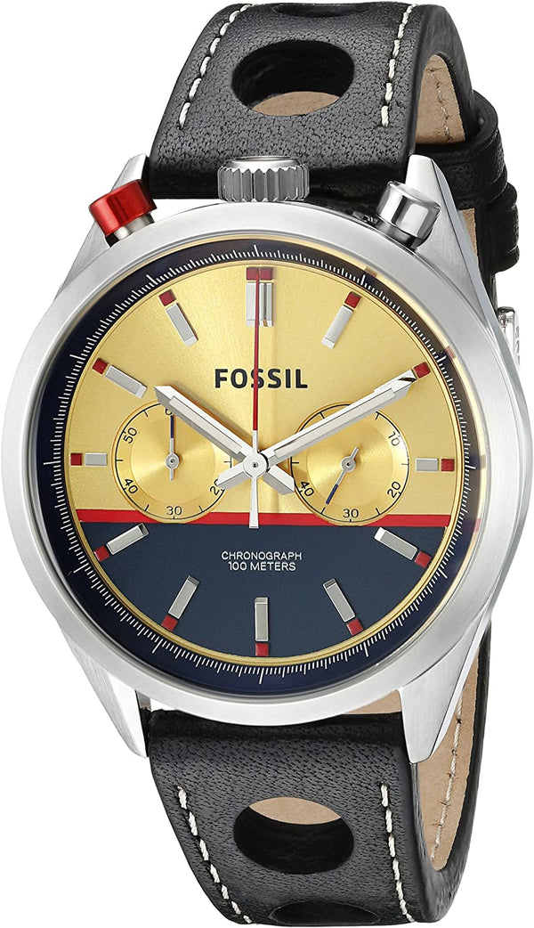 Fossil Del Rey Analog Display Analog Quartz Black Men's Watch  CH2979 - Big Daddy Watches