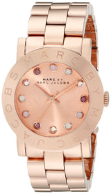 MARC BY MARC JACOBS Amy Texter Rose Dial Rose Gold-tone Ladies Watch MBM3216