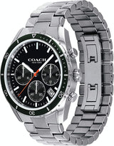 Coach Thompson Silver Black Dial Sports Men's Watch 14602385 - Big Daddy Watches #2