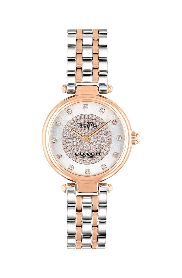 Coach Park Two-Toned Stainless Steel Women's Watch  14503642 - Big Daddy Watches