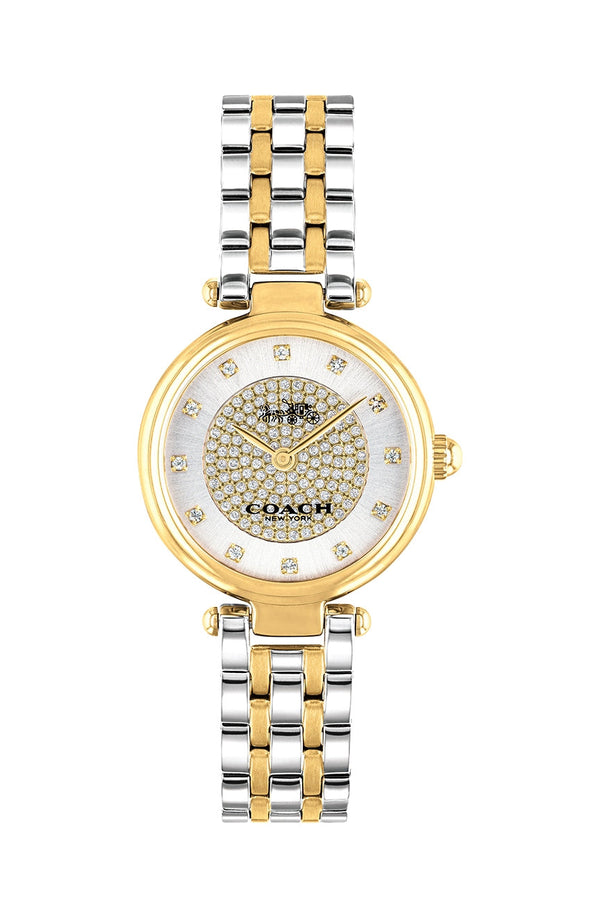 Coach Park Two-Toned Stainless Steel Women's Watch  14503643 - Big Daddy Watches