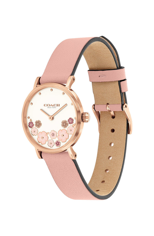 Coach Perry Pink Leather Women's Watch 14503769 - Big Daddy Watches #2