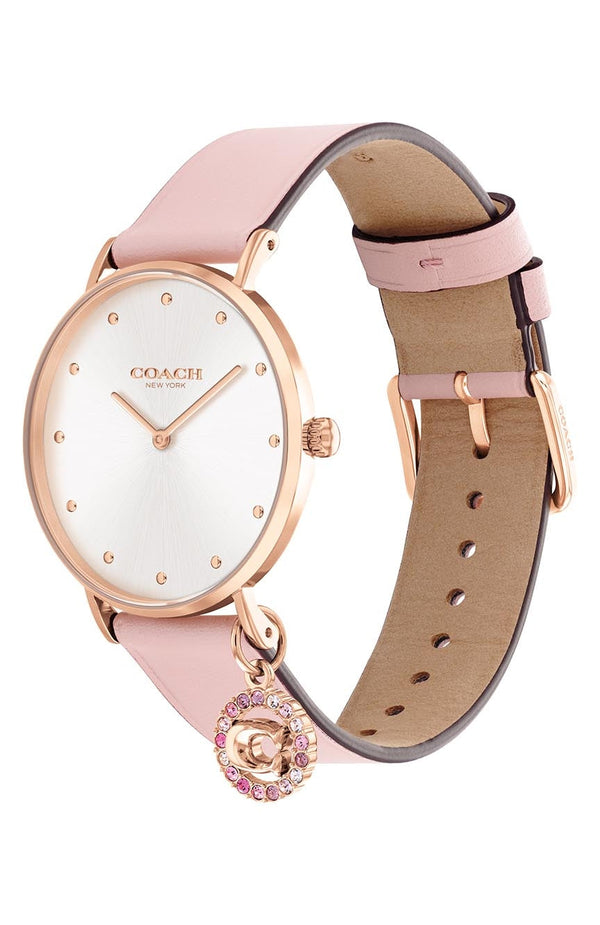 Coach Perry Pink Leather Women's Watch 14503884 - Big Daddy Watches #2