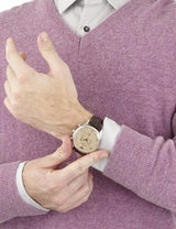Emporio Armani Classic Chronograph Cream Dial Men's Watch AR1878