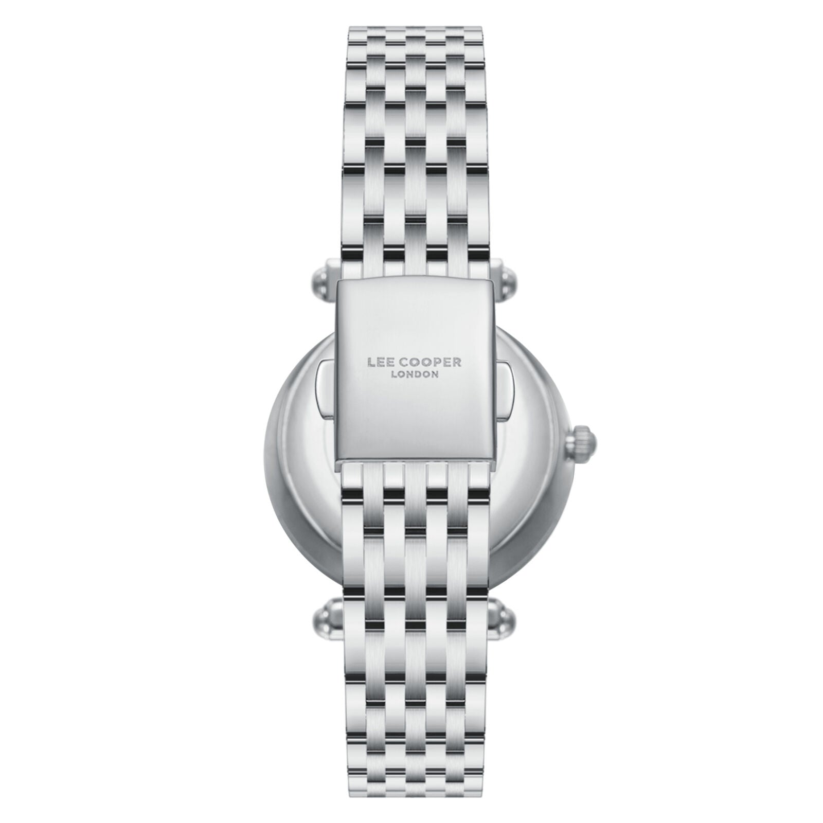 Lee Cooper Classic Roman Numeral Blue Dial Silver Watch - LC08290.390