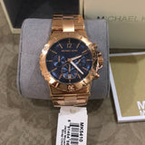 Michael Kors Bel Aire Chronograph Dial Rose Gold-plated Unisex Watch MK5410 Water resistance: 100 meters / 330 feet Movement: Quartz  