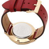 Coach Perry Quartz Red Dial Red Leather Ladies Watch 14503486