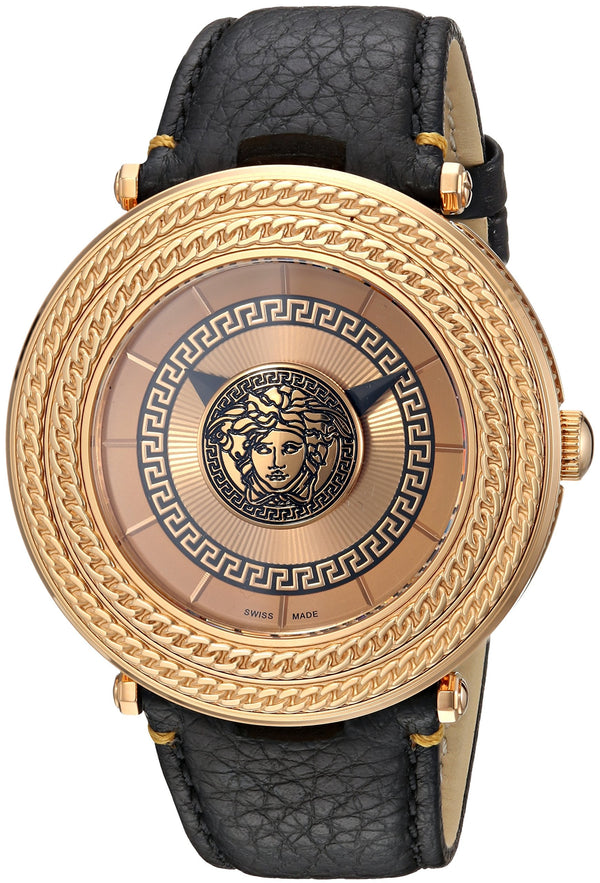 Versace V-Metal Icon Rose Gold Men's Watch  VQL020015 - Big Daddy Watches