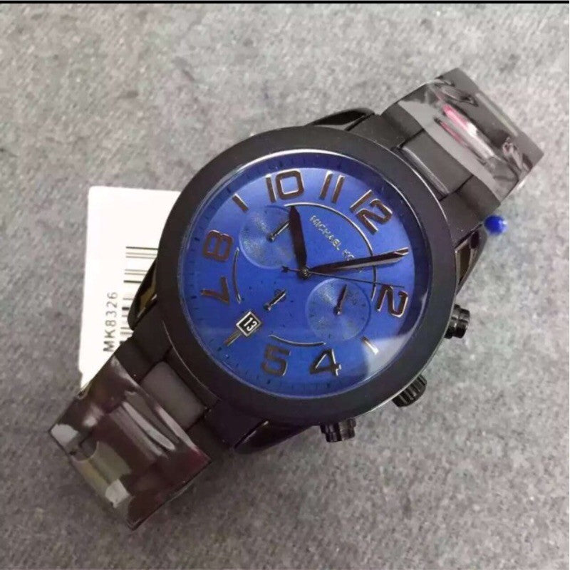 Michael Kors Mercer Chronograph Blue Dial Men's Watch MK8326