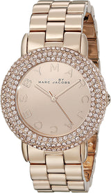 Marc by Marc Jacobs Women's  Marci Analog Display Analog Quartz Rose Gold Watch  MBM3192 - Big Daddy Watches