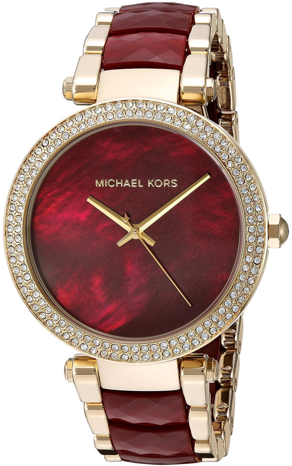 Michael Kors Parker Red Women's Watch  MK6427 - Big Daddy Watches