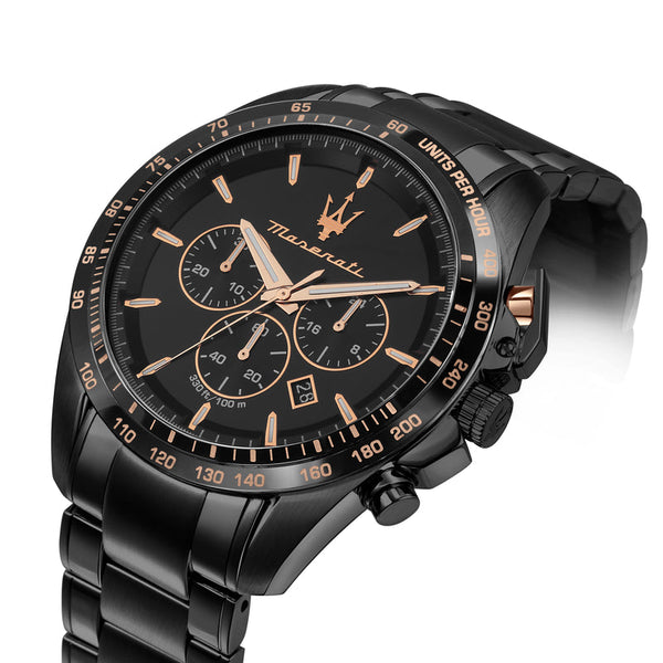 Maserati Traguardo Chronograph Black  Men's Watch R8873612048 - Big Daddy Watches #2