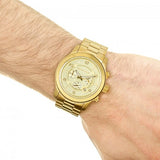 Michael Kors Runway Chronograph Champagne Dial Men's Watch MK8077 Water resistance: 100 meters / 330 feet Movement: Quartz  