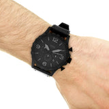 Fossil Nate Chronograph Black Dial Men's Watch JR1354