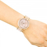 Michael Kors Parker Chronograph Blush Dial Ladies Watch MK5896 Water resistance: 100 meters / 330 feet Movement: Quartz  