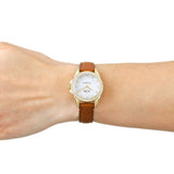 Coach Mother of Pearl Dial Leather Strap Ladies Watch 14502314