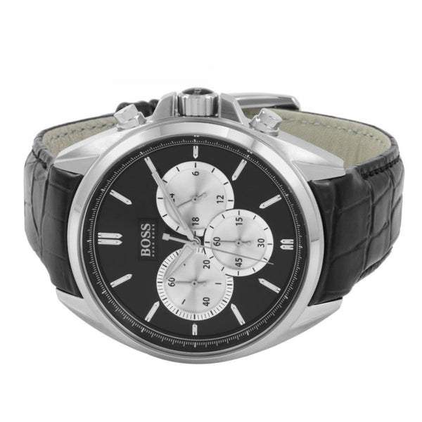 Hugo Boss Chronograph Black Dial Men's Watch 1512879 Water resistance: 50 meters / 165 feet Movement: Quartz   