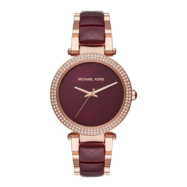 Michael Kors Parker Burgundy Women's Watch  MK6412 - Big Daddy Watches
