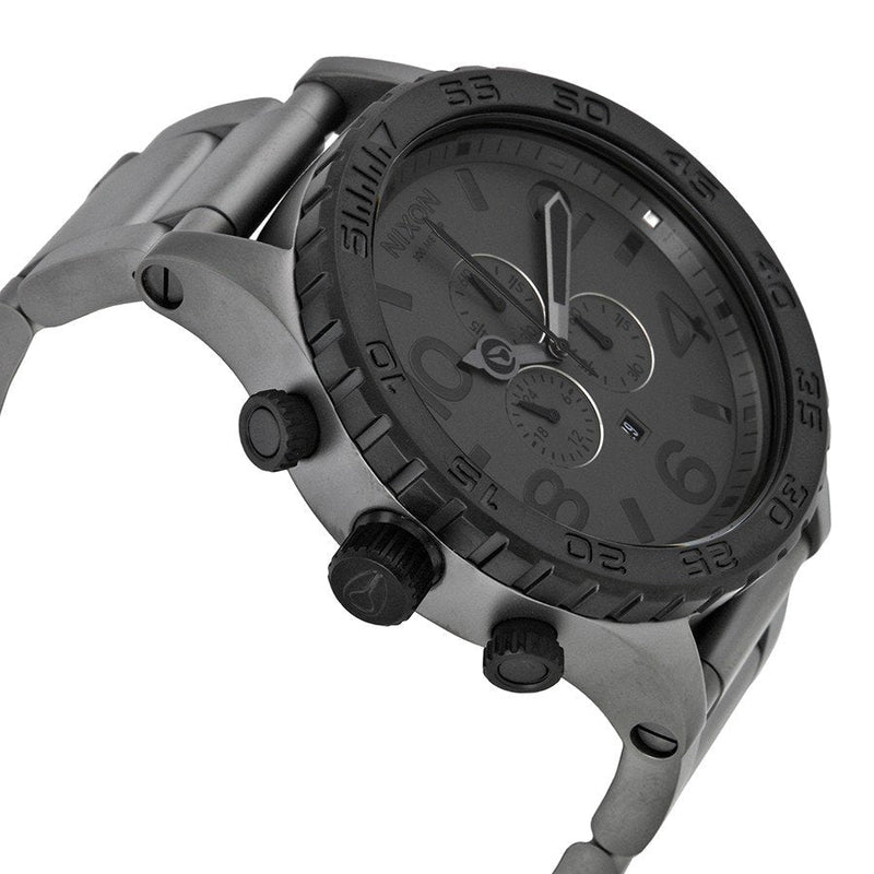 Nixon 51-30 Chronograph Gunmetal Dial Men's Watch A083-1062