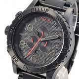 Nixon 51-30 Chrono Black Red Men's Watch A083-2298