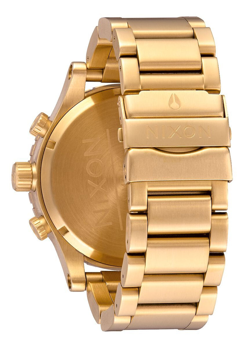 Nixon 51-30 Chrono Stainless Steel Gold Tone Men's Watch A083-502