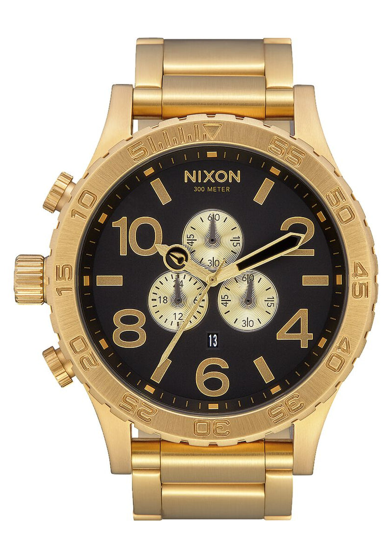 Nixon 51-30 Chrono Gold & Black Men's Watch A083-510 (Defect)