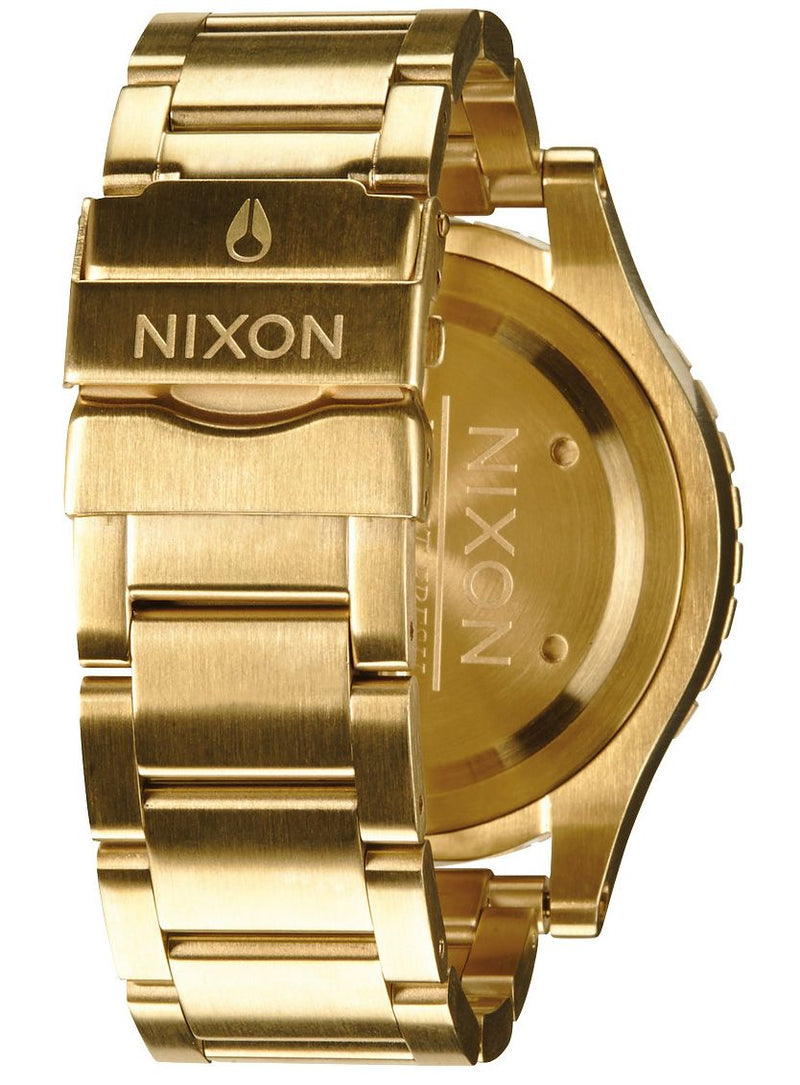 Nixon 48-20 Chrono Gold Tone Dial Men's Watch A486-502