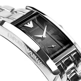 Emporio Armani Black Rectangle Men's Watch AR0156