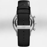 Emporio Armani Black Leather Men's Watch#AR0397 - Big Daddy Watches #2