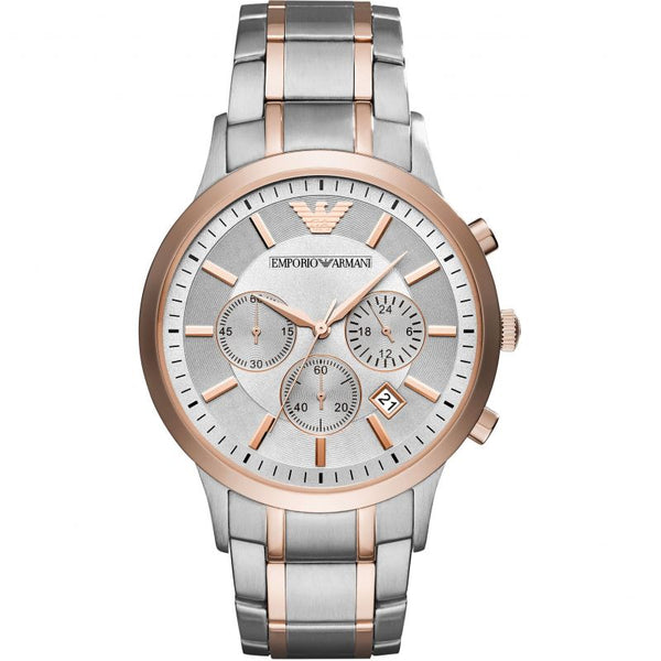 Emporio Armani Renato Chronograph Grey Dial Men's Watch AR11077