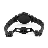 Emporio Armani All Black Diamond Dial Ladies Watch AR11245