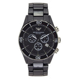 Emporio Armani Black Ceramic Chronograph Men's Watch AR1421