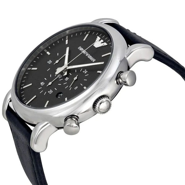 Emporio Armani Classic Chronograph Black Dial Men's Watch AR1828