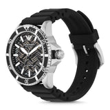 Emporio Armani Automatic Black Silicone Men's Watch AR60062 - Big Daddy Watches #2
