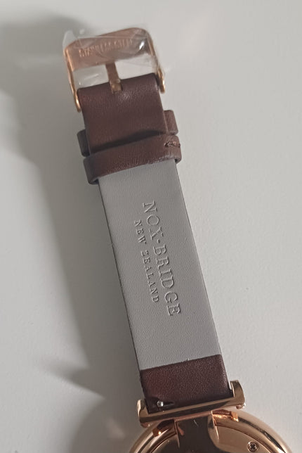 Emporio Armani Gianni T-Bar Rose Gold Men's Watch AR9042 (Different Strap)