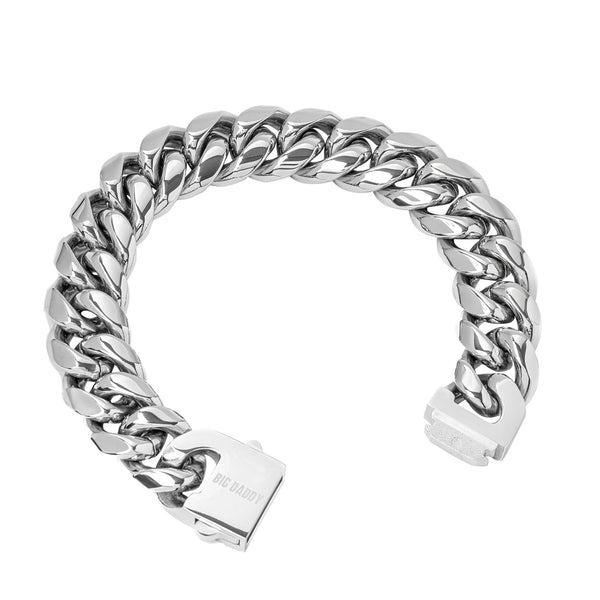 Big Daddy 18MM Cuban Link Stainless Steel Bracelet