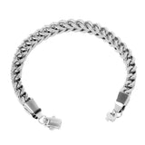 Big Daddy 8MM Silver Cuban Bracelet