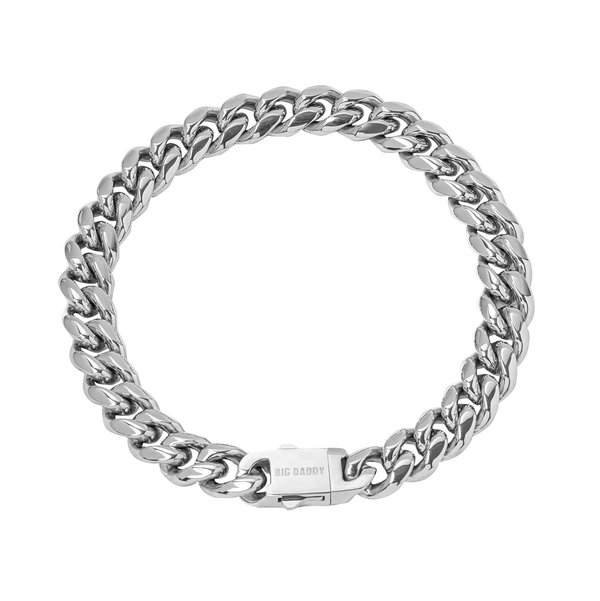 Big Daddy 8MM Cuban Link Stainless Steel Bracelet